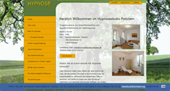 Desktop Screenshot of hypnosestudio-potsdam.de